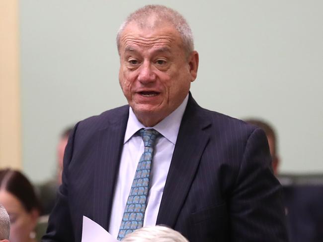 Member for Toohey Peter Russo, another Labor Left faction MP, is facing claims he is ineligible to sit in Parliament.. Picture: Jono Searle/AAP