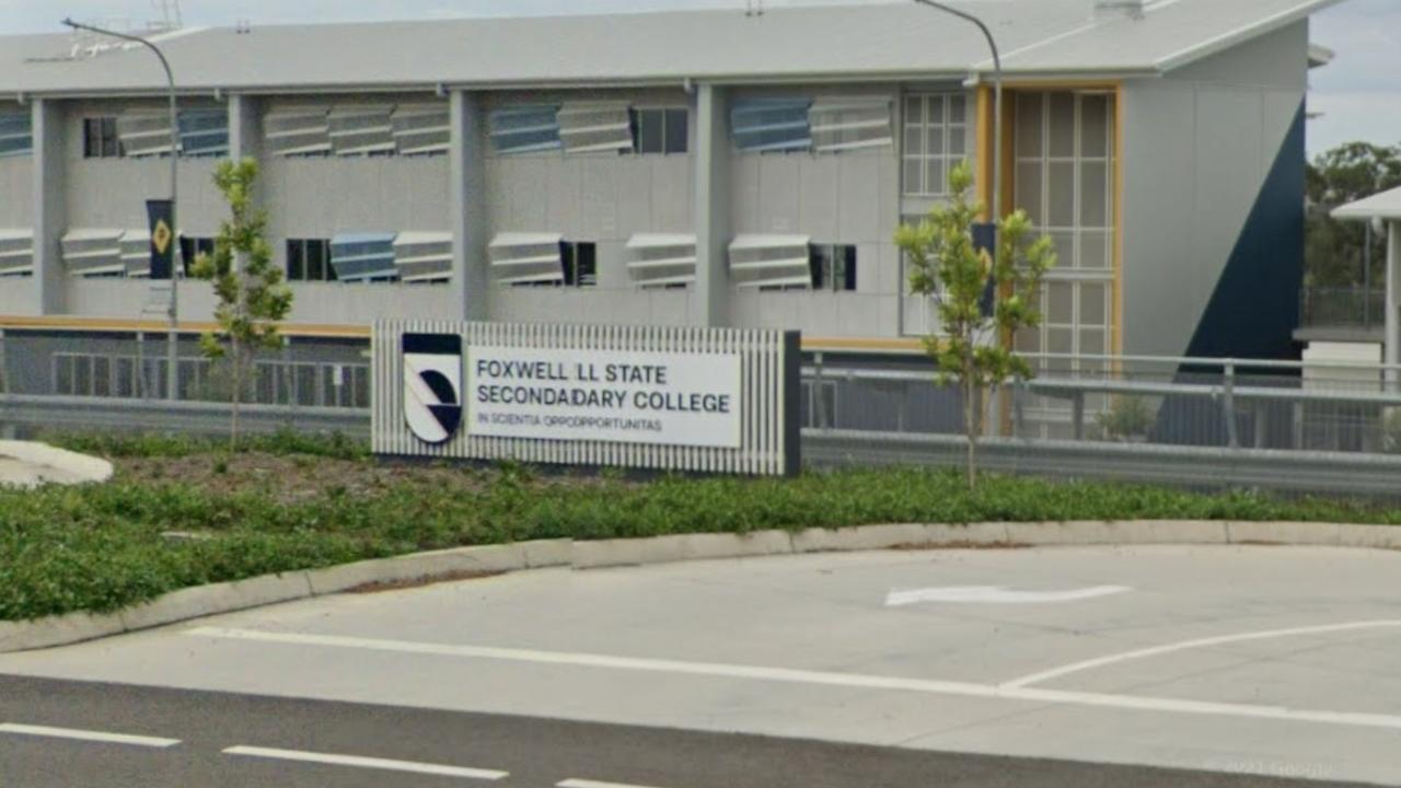 Foxwell State Secondary College in Coomera, on the Gold Coast. Picture: Google Maps