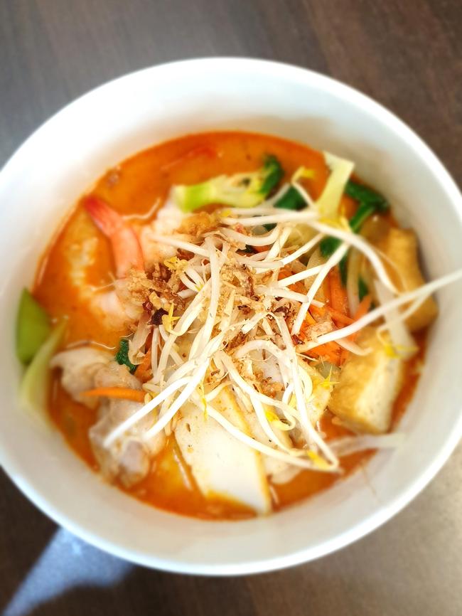 A bowl of Laksa soup from Noshi Noodle and Rice Bar. (Picture: Noshi Noodle and Rice Bar)