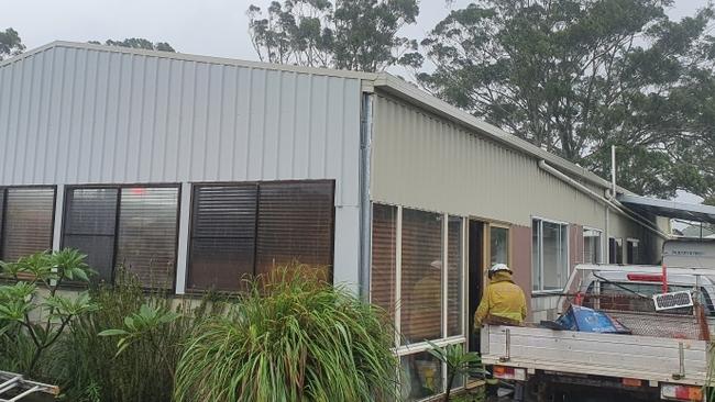 FLAT FIRE: Four crews from RFS Tweed Coast and Cudgen brigades successfully contained a fire at a property at Reserve Creek Road, Cudgera Creek on Tuesday March 23, 2021.