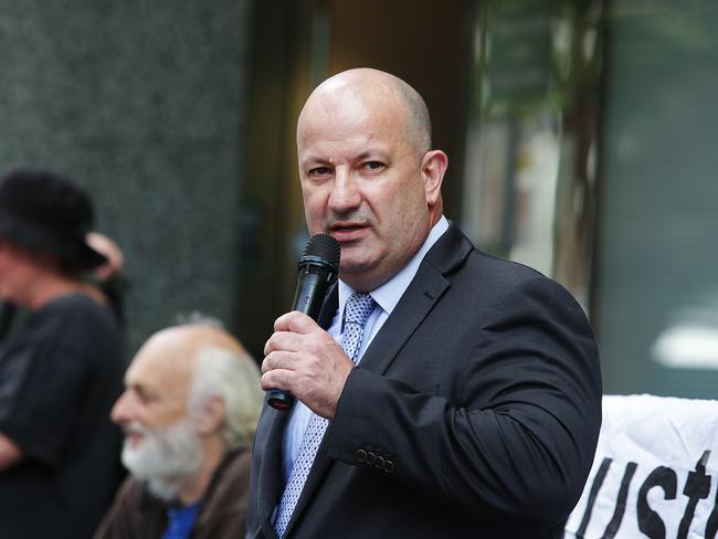 Secretary of Unions NSW Mark Morey.