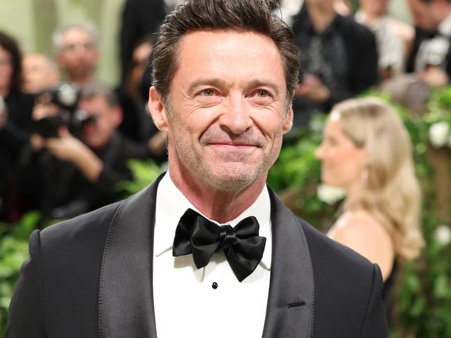 NEW YORK, NEW YORK - MAY 06: Hugh Jackman attends The 2024 Met Gala Celebrating "Sleeping Beauties: Reawakening Fashion" at The Metropolitan Museum of Art on May 06, 2024 in New York City. (Photo by Aliah Anderson/Getty Images)