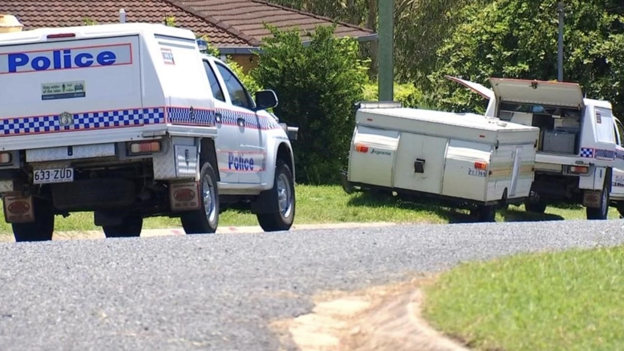 Police have declared the home a crime scene. Picture: 7NEWS