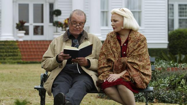 Rowlands and James Garner played the main characters in their later years in The Notebook.