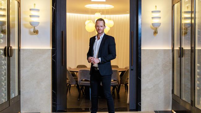 Tim Gurner believes companies where workers are not isolated by work from home will thrive in the next decade. Picture: Aaron Francis / The Australian