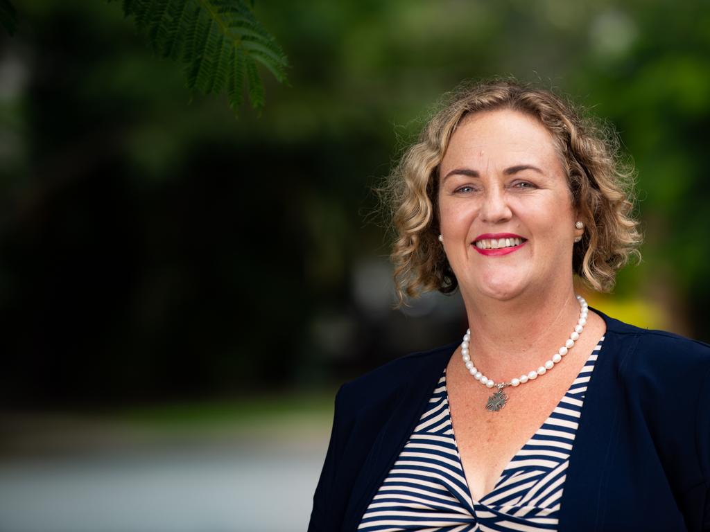 Queensland Teachers’ Union president Cresta Richardson. Picture: Richard Windeyer