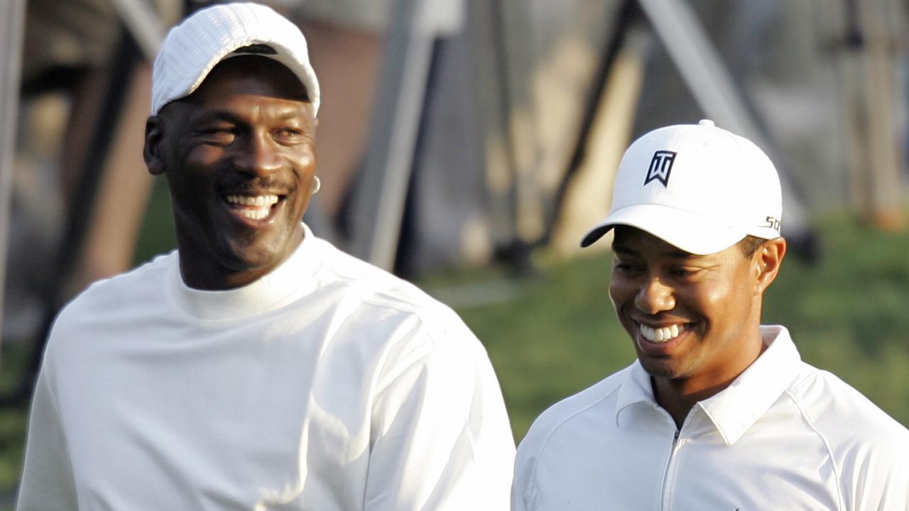Tiger Woods and Michael Jordan.