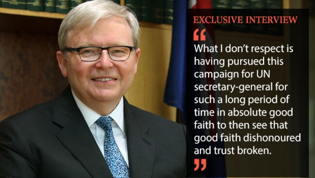 Kevin Rudd says he kept campaigning after Bishop got Turnbull’s OK