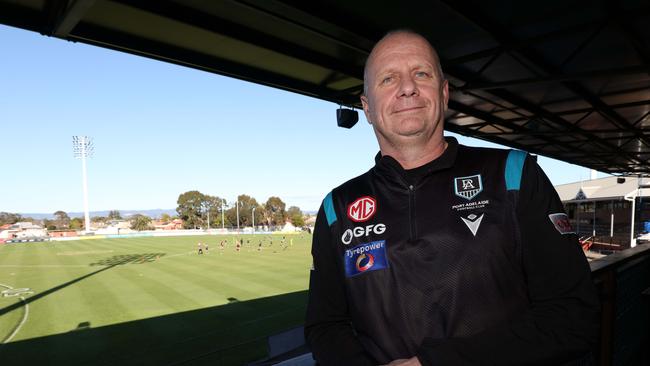 Ken Hinkley is not going anywhere. Picture: Emma Brasier