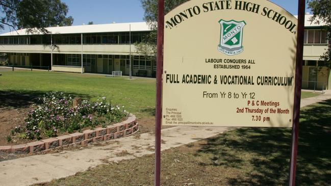 Monto State High School is the fastest growing school in the Central and North Burnett in 2023. PicDerek/Moore education qld buildings exterior signs pollution health hazards