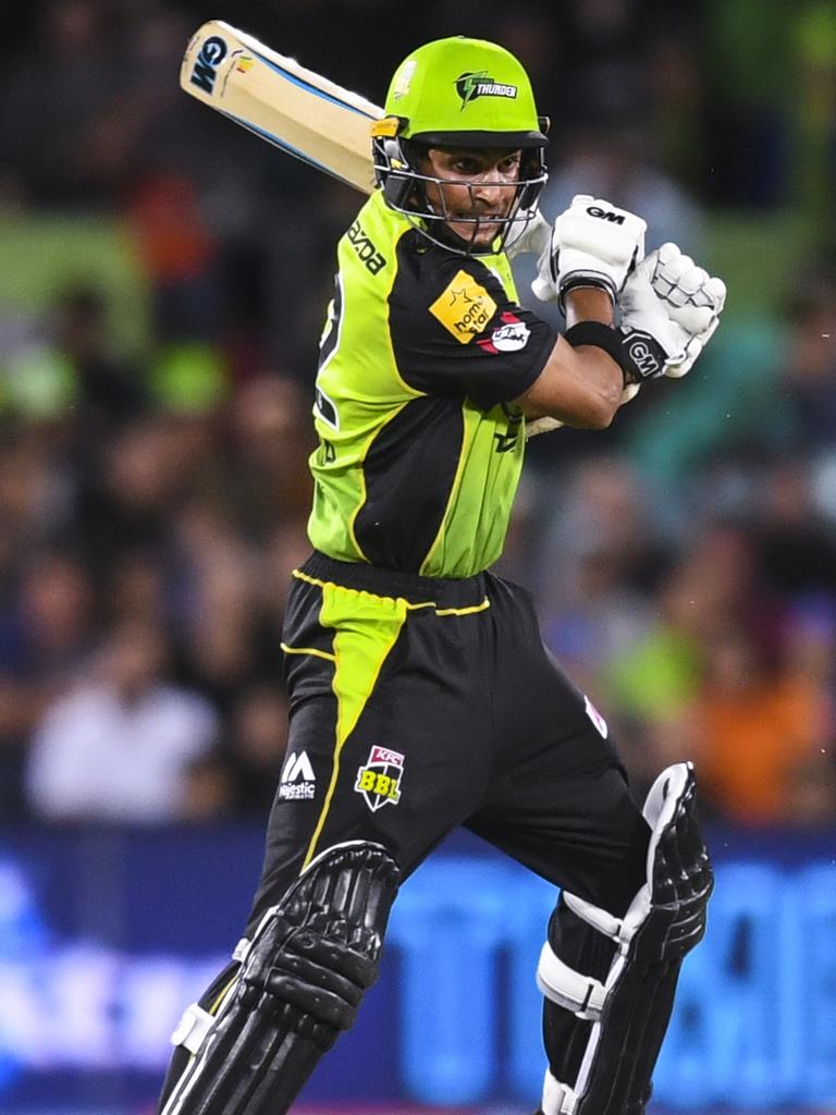 Jason Sangha during his debut BBL summer in 2018.