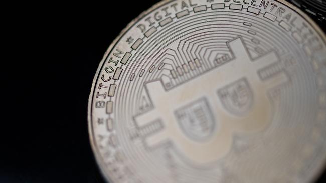 Bitcoin and other cryptos have been hit hard. Picture: AFP