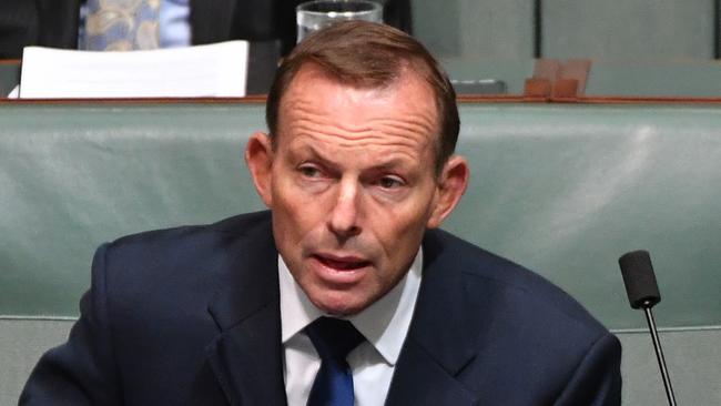 Former prime minister Tony Abbott.