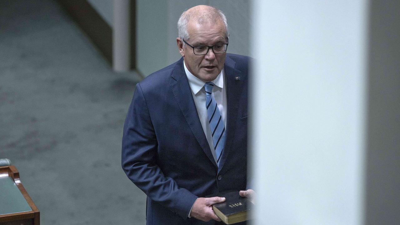 Mr Morrison has apologised, and said he only exercised his powers in the resources portfolio. Picture: NCA NewsWire / Gary Ramage