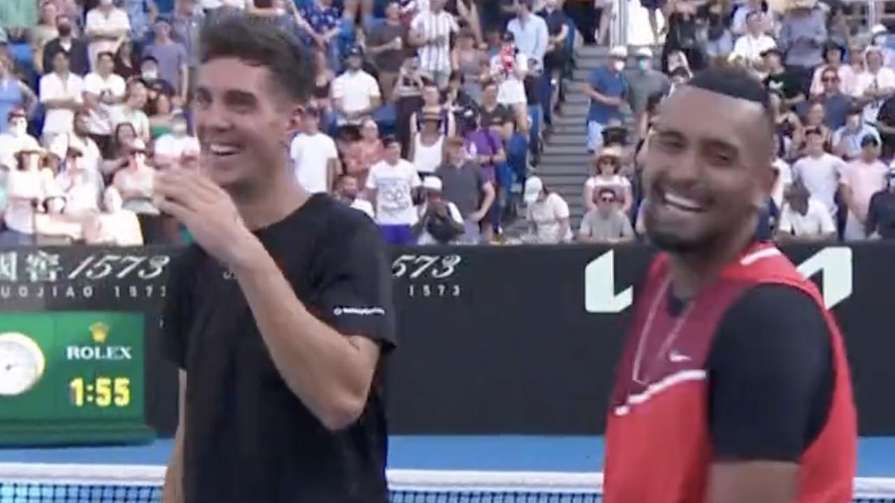 Kyrgios and Kokkinakis are through.