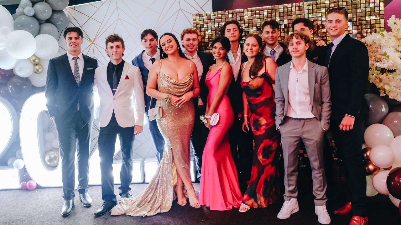 School leavers celebrate at the St Joseph's College Banora Point 2021 formal. Picture: Austin Hulme Photography