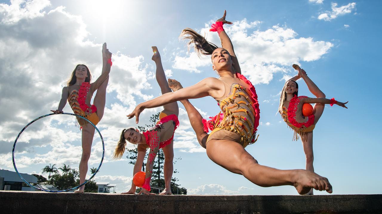 The rhythmic gymnastics group event is on August 7 from 10am in the Ariake Gymnastics Centre. Picture: Brad Fleet