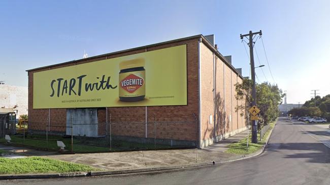 Bega Cheese’s factory in Port Melbourne, the home of Vegemite.