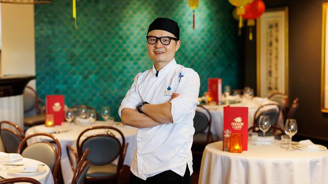 Chef Yuke at Dragon Court restaurant Mindil Beach Casino Resort, Darwin, Northern Territory.