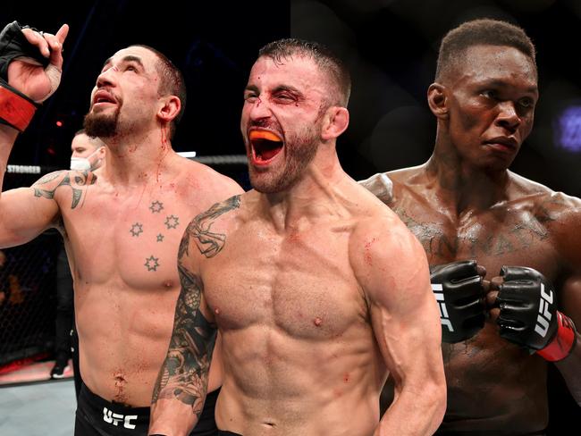 Who will headline the UFC fight in Australia?