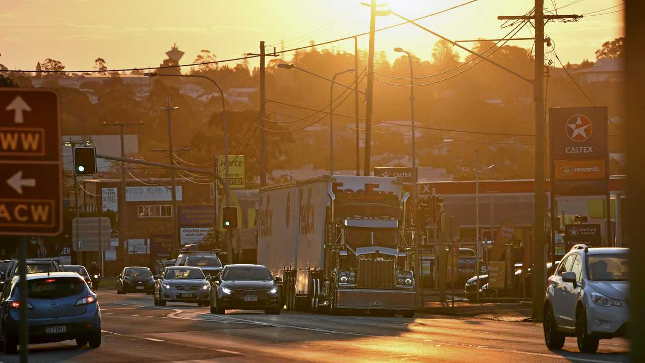 CROSSING IMPACT: The Toowoomba Bypass is expected to remove trucks from James St in the Toowoomba CBD. Picture: Kevin Farmer