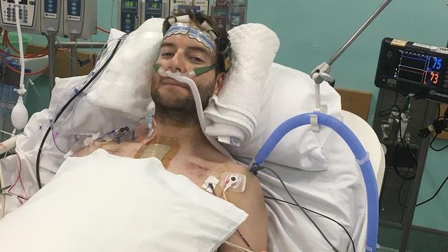 ‘If we don’t operate, you’ll die’: The night Geoff’s life changed forever