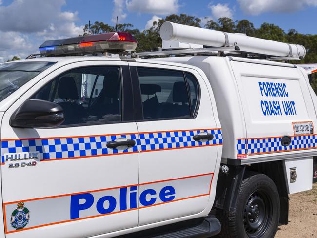 QPS forensic crash unit. Police generic.