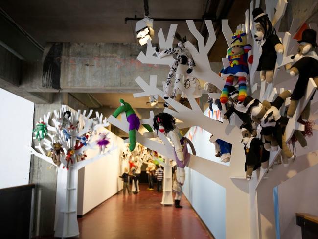 The Casula Powerhouse’s sock puppet exhibition as part of its Way Out West Festival for Children.