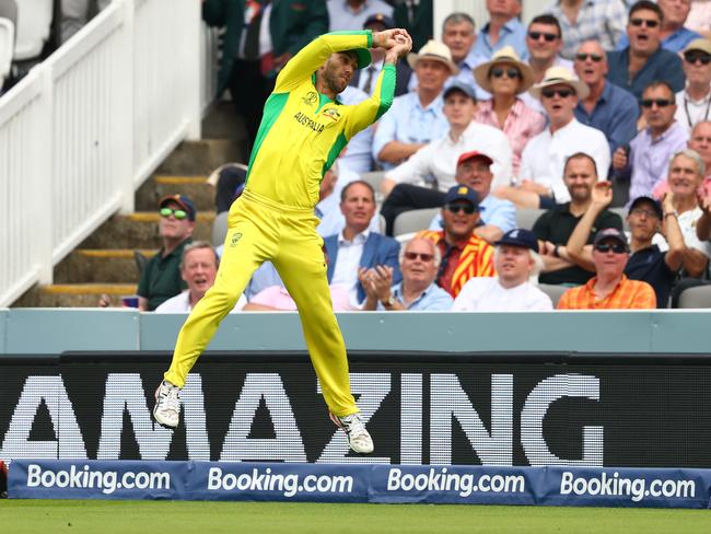 Glenn Maxwell has made a tremendous impact in the field — but is yet to post a big innings with the bat. Picture: Michael Steele/Getty Images