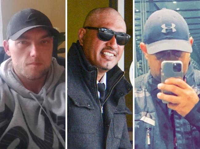 Three SA criminals busted by Operation Ironside. Pictures: File
