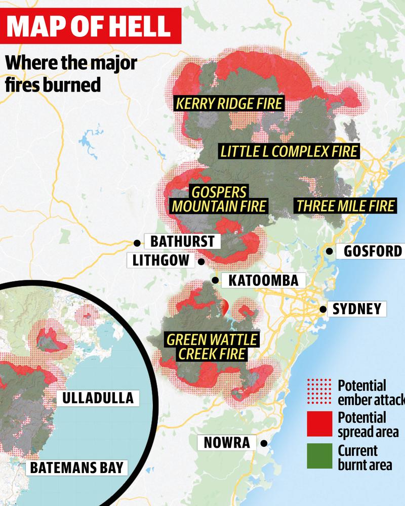 NSW bushfires: The town of Balmoral almost wiped out | The Courier Mail