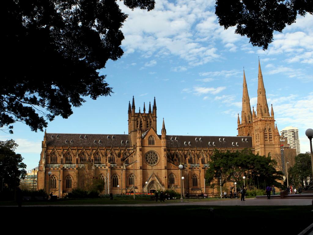 St Mary's Cathedral in Sydney was one venue name dropped as a potential target.