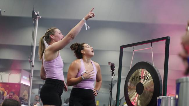 10000 athletes put their fitness to the test in a massive Hyrox competition this weekend (14-15 Dec) at Melbourne Exhibition and Convention Centre. Picture Valeriu Campan