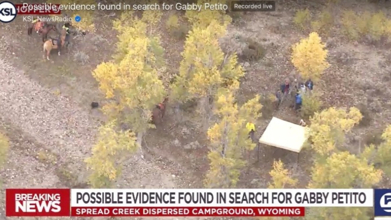 Police confirm body likely to be Gabby Petito has been found. Picture: KSL5