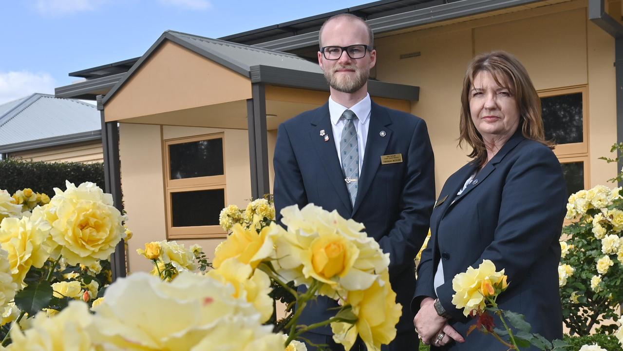 6/10/23. There has been a Spike in demand for funerals. Funeral Directors  Thomas Butler and Karina Jones at Ivan Butler funerals. Picture: Keryn Stevens