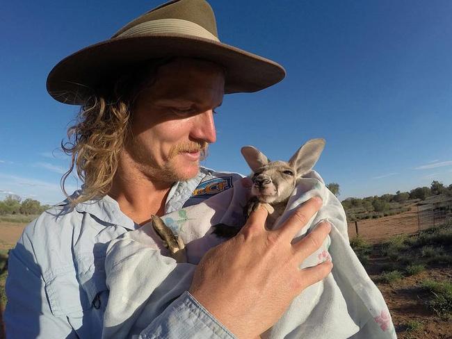 8,949 likes ... “Nick Badger: Alice Springs, Northern Territory - Meet Grace! @thekangaroosanctuary @australia #seeaustralia #gopro” Picture: @nickbadger/Instagram