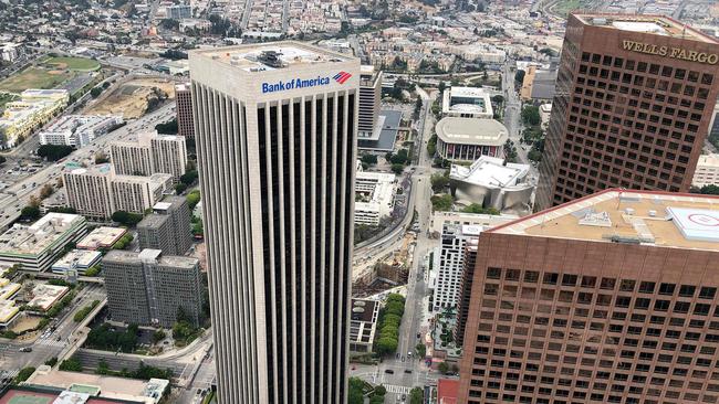 Major US banks reported mixed fourth-quarter results as executives pointed to the rising odds of a "mild recession," with inflation and interest rate hikes challenging households and businesses. Picture: Daniel Slim / AFP