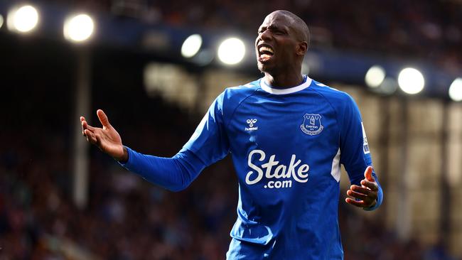 Stake sponsors English Premier League team Everton. Picture: Getty Images