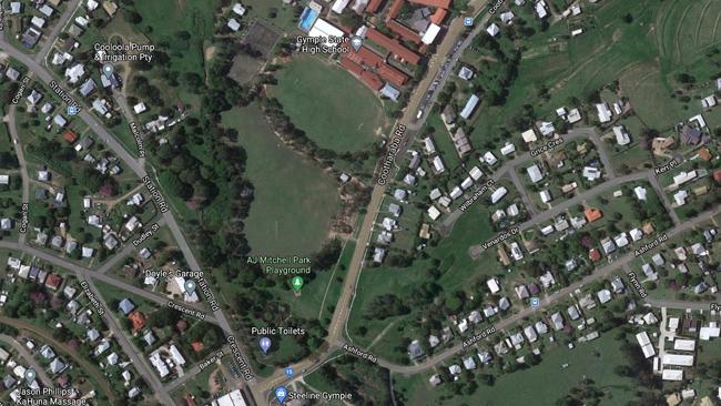 Police were called to the park, near Gympie State High School, about 4.30pm on March 14.