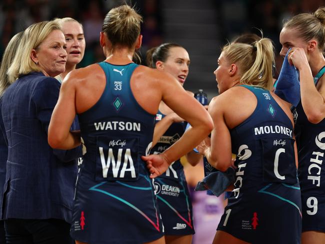 Simone McKinnis’ Vixens are finals bound. Picture: Graham Denholm/Getty Images