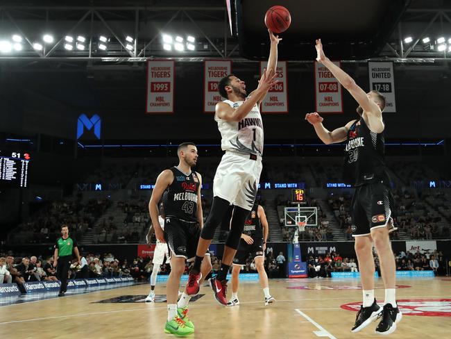 NBL players have already taken up to a 50 per cent pay cut. Picture: Graham Denholm/Getty Images
