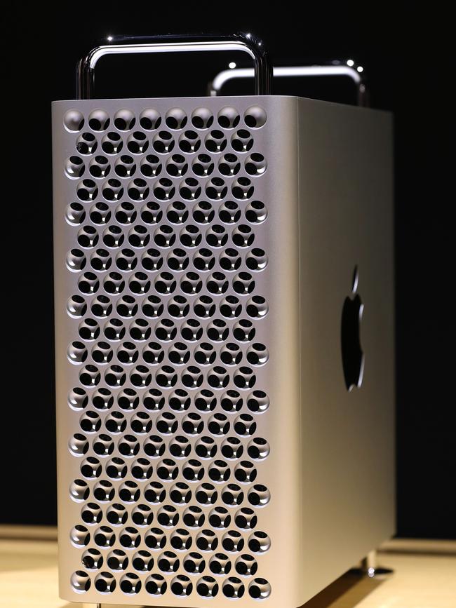 The new Mac Pro. Picture: AFP