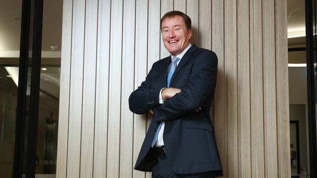 APA Group CEO Rob Wheals at their Sydney offices. Picture: John Feder/The Australian.