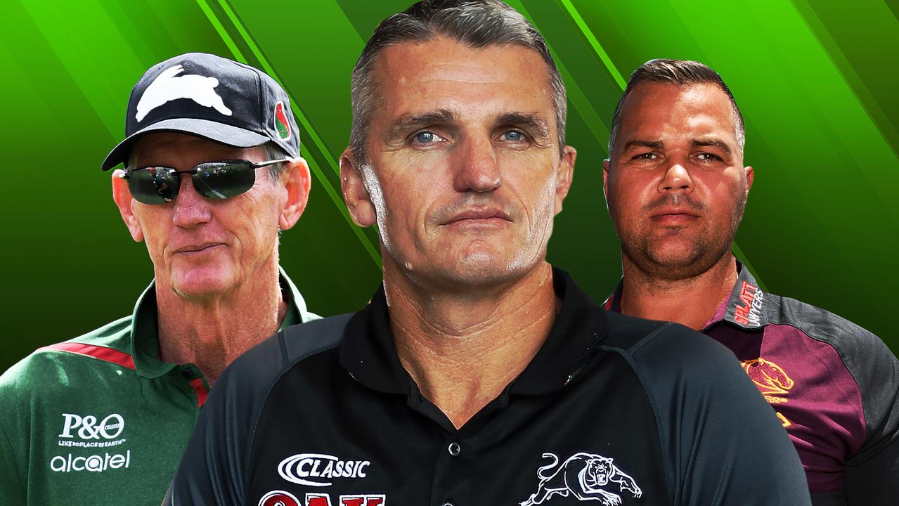 Wayne Bennett, Ivan Cleary and Anthony Seibold are three coaches under pressure ahead of the 2019 season.