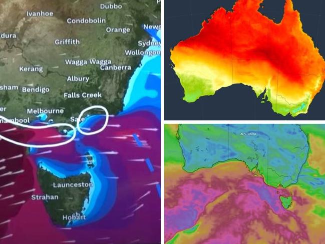 A triple whammy weather threat of wind and heat will affect Australia this weekend..