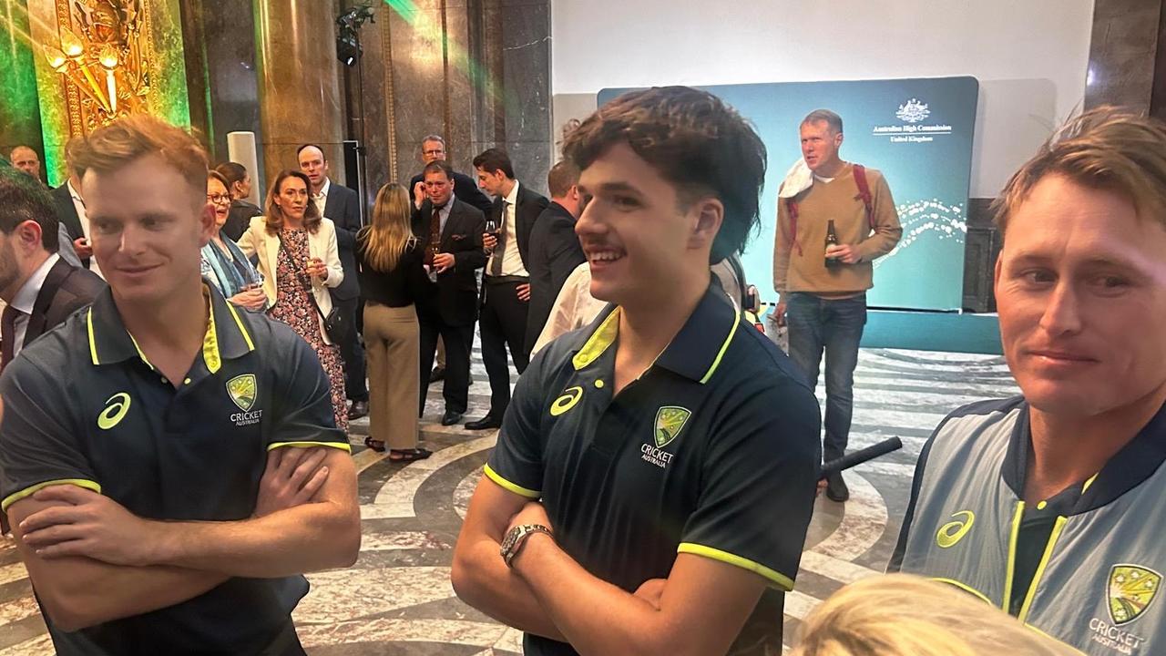 Broad boos, Konstas’ grown up shoes: Inside Aussie London welcome