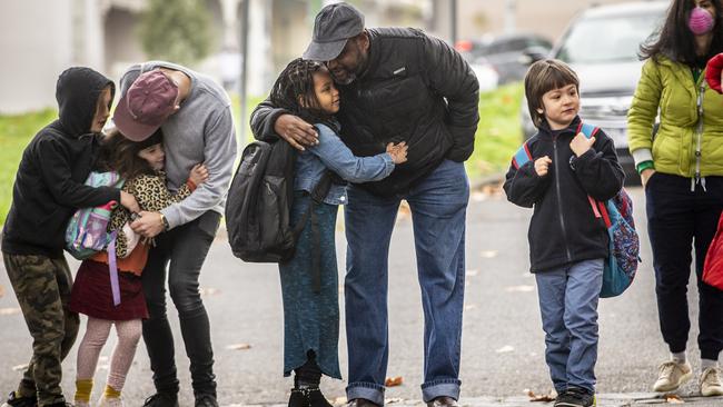 People don’t seem to realise that parents have had to stay away from classrooms this year. Picture: Wayne Taylor