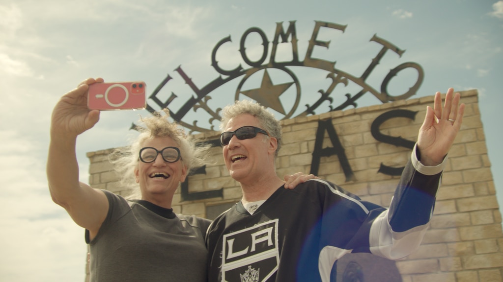 Harper Steele and Will Ferrell in the Netflix documentary Will and Harper.