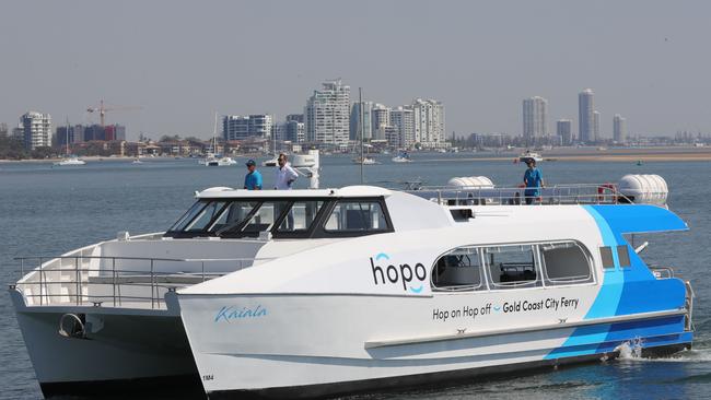 The Gold Coast council's ferry service will be suspended. Picture Glenn Hampson