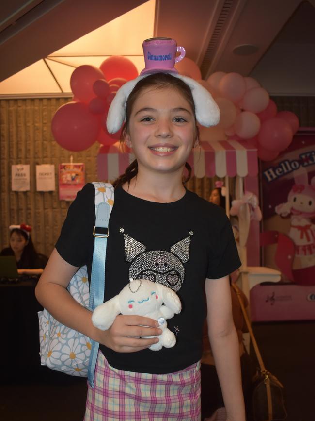 Mia Berghofer at Hello Kitty’s Symphony Concert in Brisbane, Australia. Photos: Georgie Walker.